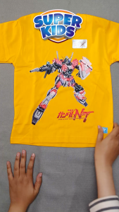 Kaos Anak Laki-laki Gambar Robot Gundam