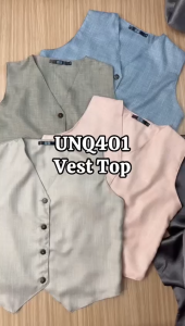 Rompi Vest Wanita Murah Modis 401 Top 4 Warna