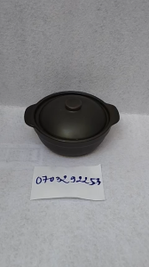 Nồi đất đỉnh cạn 5 inch nắp đất - nồi kho quet (14.5cm x 12cm x 4cm)