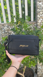 Tas Selempang Pria Slingbag 2in1 PEGE Jaire Bisa di pakai Slempang dan Pouch Model Simpel Anti Air - PG 8999