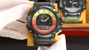SKMEI 2222 Jam Tangan Pria Digital Tali Rubber Tahan air 5 Bar