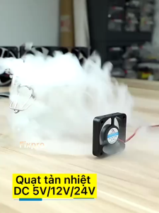 Quạt Tản Nhiệt Phản Lực 12V~12A~6x6x38cm