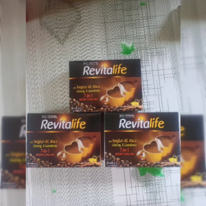 REVITALIFE 7-IN-1 INSTANT COFFEE MIX with Tongkat-Ali Maca Ginseng & Ganoderma