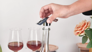 Reusable Champagne Bottle Stopper Wine Stopper Stainless Steel Portable Sealing Champagne