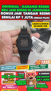 CASIO ORIGINAL - CASIO G-SHOCK STEP TRACKER GD-B500-1DR - MEN NG - RESIN - Hijau - Jam dunia JD18  Jam Tangan Pria Jam Pria Jam Tangan Anti Air G SHOCK GSHOCK + CASIO GD-B500-1D GD B500 1D GD-B500 B500 GDB500 GDB500 GD-500 $ S003
