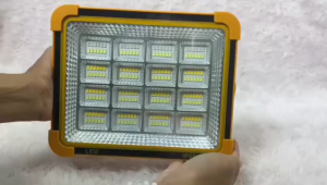 Lampu LED Solar Emergency 200W-600W Portable/ Lampu Emergensi Surya Outdoor Super Terang Powerbank/ Lampu Darurat Portable Waterproof Tahan Air IP65 Tenaga Matahari Surya