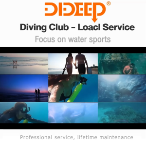 DIDEEP Alat Selam Dewasa COD & Tabung Scuba Composite 0.5 Liter