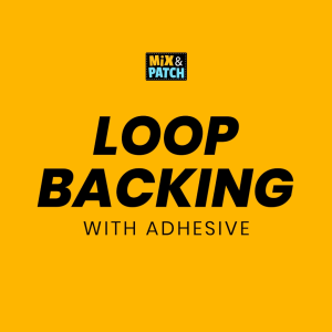 Velcro Loop Backing With Adhesive