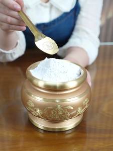 已开光 香炉平灰铲 香灰耙 压灰铲 黄铜香灰铲 香炉 香灰处理铲 Incense Furnace Flat Ash Shovel Incense Ash Rake Pressing Ash