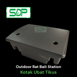 Outdoor Rat Bait Station / Rat Bait Tray /Kotak Ubat Tikus / TRBS / Temple Resistant Bait Station / Rat Monitor Cage / Pest Control