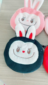 มี 6 สีให้เลือก กระเป๋าใส่เหรียญลายการ์ตูนน่ารัก ของขวัญ ขายส่งและขายปลีก 8.5cm LQB