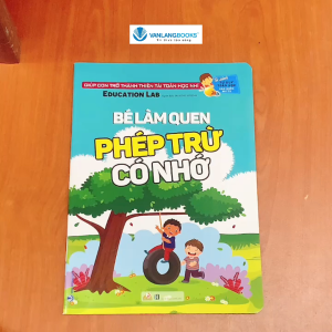 Sách - Tư Duy Toán Học Hàn Quốc - Bé Làm Quen Phép Trừ Có Nhớ-Vanlangbooks