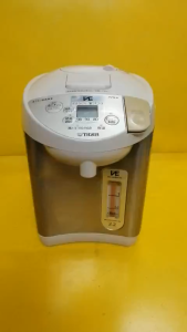 Bình thủy nội địa Nhật Tiger PVW-A (2.2L) (11107Z) có bơm tay VE_Hàng nội địa Nhật đã qua sử dụng điện 100V