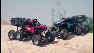 Mobil Remote Control Off-road 4WD Mobil Pendakian RC 6 Roda Dengan Bagasi Dan Lampu Ada Mobil Kecil Sebagai Hadiah Gratis