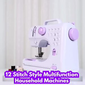 FHSM 505A Pro Upgraded 12 Sewing Portable Mini Sewing Machine Mesin Jahit 505