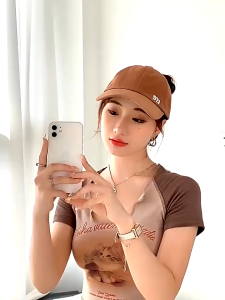 Topi Sport Wanita Topi Fashion Olahraga Korean Style Anti Panas