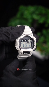 Jam Tangan Pria Casio General W-735H-8A2 Vibration Alarm Digital Beige Dial Resin Band