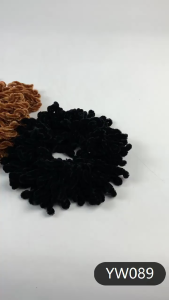 Cepolan Hijab Cendol Jumbo 100 Juntai - Ikat Rambut Ubur Ubur Jumbo - Kuncir Scrunchie
