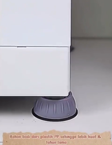 MO768 Kaki Mesin Cuci Anti Getar Slip / alas Kaki Mesin Cuci Kulkas Alas Kaki Meja 4pc