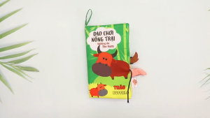 Sách Vải Tương Tác Cho Bé Đoán Đuôi Con Vật - Dạo Chơi Nông Trại