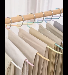 Gantungan Tas Baju Celana Pakaian Anti Licin & Gantungan Lemari Model Angsa