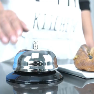 Chuông huấn luyện thú cưng - Chuông Bấm INOX Để Bàn Gọi Bồi Bàn Phục Vụ Nhà Hàng Giáo cụ Hỗ Trợ Người Ốm Người Già