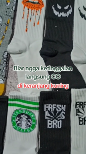 Kaos Kaki Oldschool Motif Skate Merk Panjang Premium - Hosela Project
