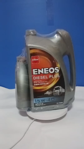 ENEOS น้ำมันเครื่องยนต์ดีเซล เอเนออส ดีเซลพลัส 15W-40 ENEOS Diesel Plus 15W-40 กึ่งสังเคราะห์ ( ขนาด 6+1L /6L/1L)