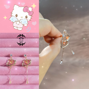 HCB-"Starry Bowknot Zircon Earrings - Chic & Versatile Fashion Jewelry for Every Occasion!"