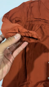 Luna Blus Polo Linen Premium Semi Tunik Wanita Remaja Lengan Panjang