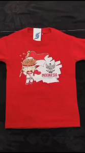 KAOS KEMERDEKAAN DEWASA & ANAK BAJU ATASAN ANAK BAJU KEMERDEKAAN ANAK