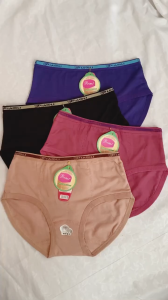 PIAOLI 3077 Celana Dalam Wanita Pinggang Tinggi Premium - Warna Random