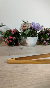 CHOBIG Penjepit Saji / Capitan Kayu TEBAL / Capit Bambu Makanan / Bamboo Tongs / Japitan Jepitan Penggorengan