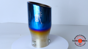 HKS TIP Titanium Burnt Not muffler Accessories No Sound bass effect design car sedan hatchback suv
