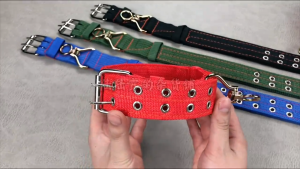 Cute Q Dog collar pet collar puppy collar dog neck collar dog leash rantai anjing big dog collar 狗狗项圈 狗带