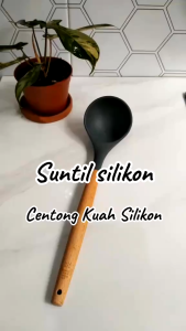 Spatula Silicone Tahan Panas & Gagang Kayu: Pemilihan dan Penggunaan