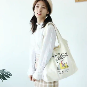 Túi Vải Tote XinhSStore Chủ Đề  Bé Gái