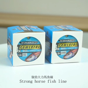 Bingolife Senar PE X4 X8 Tali Pancing Dikepang 300m Kuat Max 35.8kg Biru Senar Pancing Besar Lima Warna Senar Pancing Laut Fishing Line Lembut Mulus