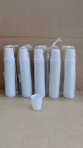 ถ้วย 4 ออนซ์ สีขาว ถ้วยชิมพลาสติก PS. ยี่ห้อSITEX ยกลัง 2000 ใบ