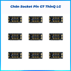 Chân socket pin trên main G7 ThinQ LG