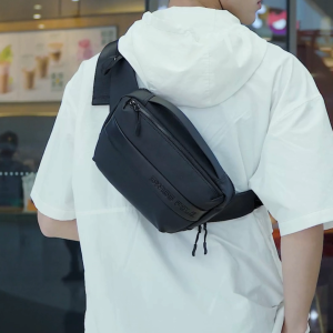 SWISS POLO Men Chest Bag - Black SYW 9005/ SYX 9006