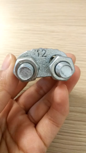 【Ready Stock】 3mm-16mm galvanized Wire Rope Clip thimble turnbuckle Wire Rope Grip Cable Clamp for Marine (per 1 piece)
