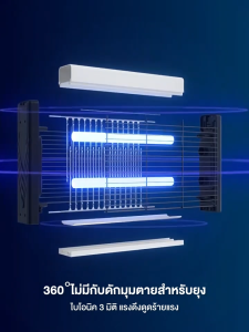 ✨🌹【แถบไฟสํารองถูกส่ง】 เครื่องดักยุง 2024 LED ที่ดักยุงไฟฟ้า เครื่องไล่ยุง ที่ดักยุง เครื่องดักยุงและแมลง เครื่องไล่ยุงไฟฟ้า