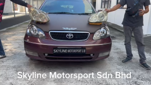 Toyota Altis Corolla Head Lamp Light Black Base 100% Depo Taiwan 2001 2002 2003 2004 2005 2006