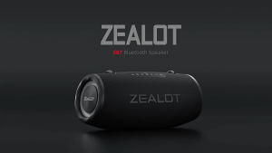 ลำโพงไร้สายบลูทูธ พร้อมไฟ RGB ระบบเสียง HiFi By Millionperfe ZEALOT รุ่น S87