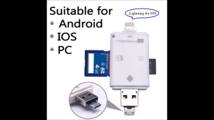 Đầu đọc thẻ nhớ i-FlashDrive MicroSD cho iPhone iPad
