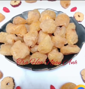 Long nhãn sấy khô hàng cao cấpdẻo thơm hàng loại 1-Trà Hoa Ngân Anh