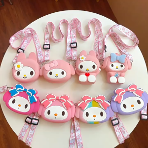 Tas Selempang Jelly Fashion Anak Karakter