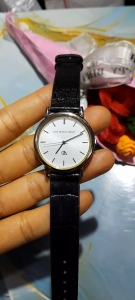 Đồng hồ nữ GIAN FRANCO ARMANI sang trọng dây da second hand si nhật- đã qua sử dụng