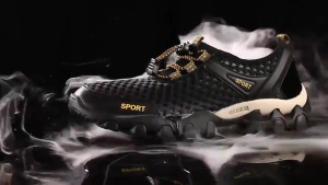 Men's Hiking Shoes: Breathable Mesh & Non-Slip Options
